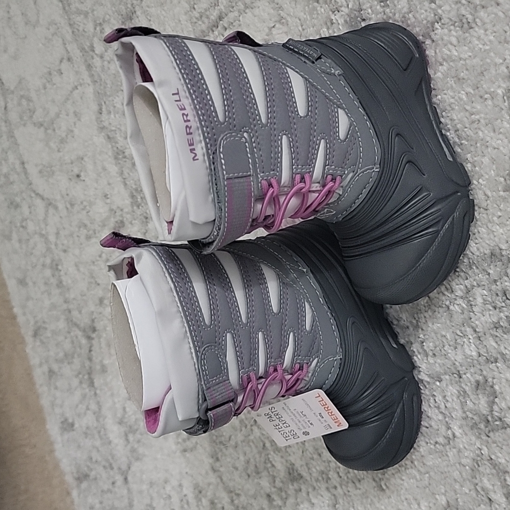 Merrell Snow boots 3.0 waterproof boots for toddler girls. Brand New with tags! - Picture 4 of 5
